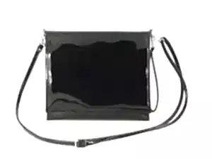 LONI Clutch Shoulder Crossbody Wristlet Bag in Patent