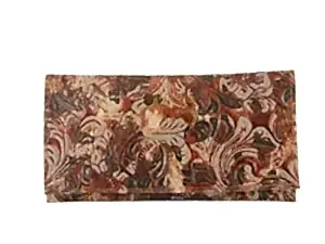 LONI Matinee Purse Womens Wallet Coin Pouch Embossed Faux Leather