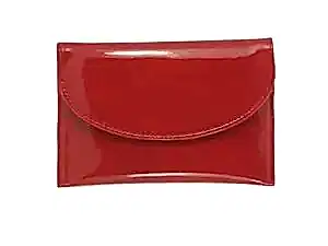 LONI Ladies Faux Patent Leather Wallet Clutch Bag Purse Coin Pouch